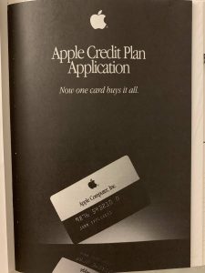 apple credit plan application